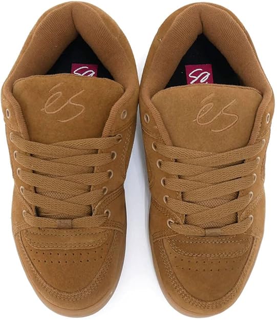 'es ACCEL OG brown/gum エス スニーカー スケシュー 23 Accel OG Skate Shoe Brown/Gum Suede | éS skateboarding